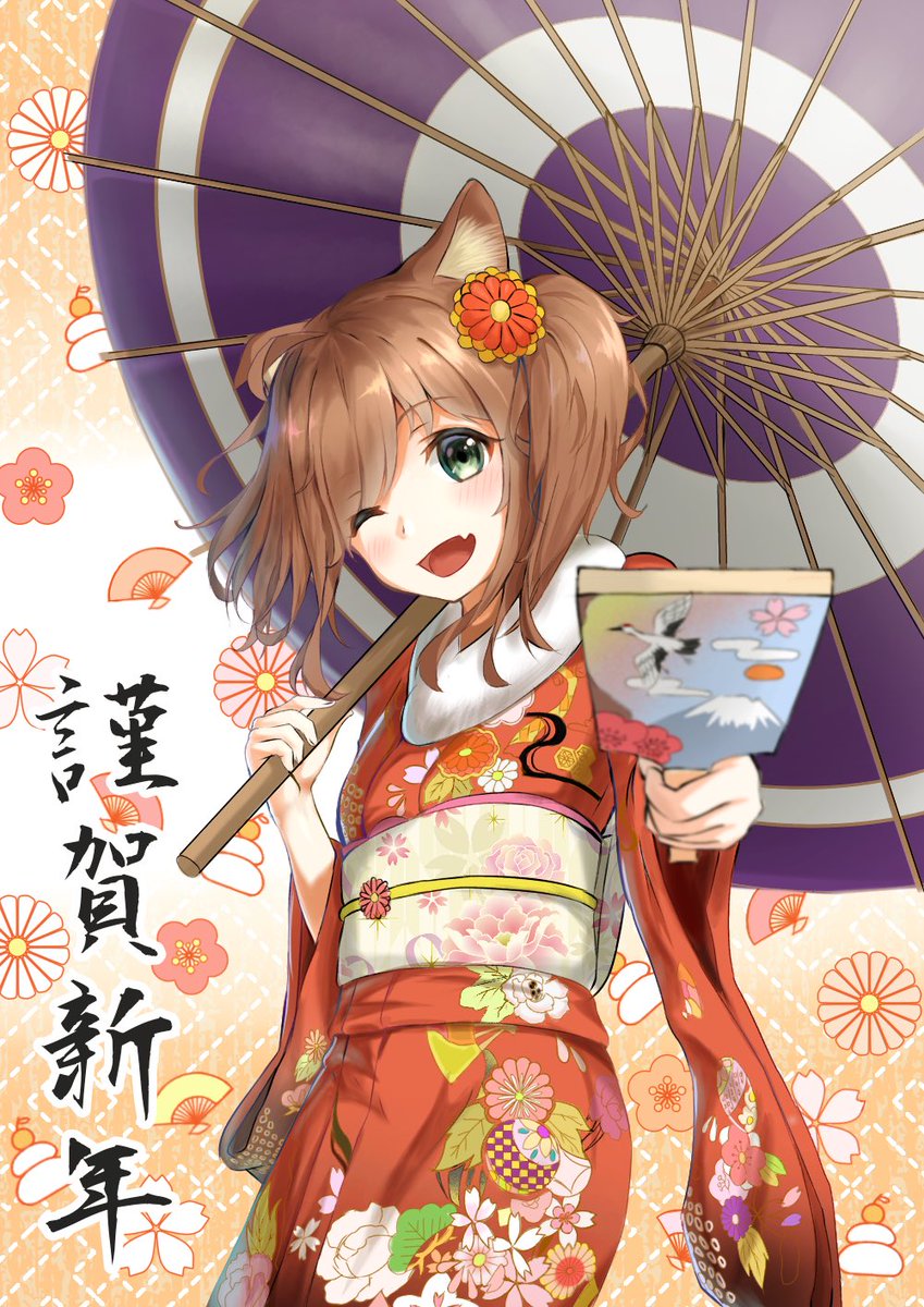 和風・和服女の子の描き方。お正月、年賀状イラストの参考に！お絵かき図鑑