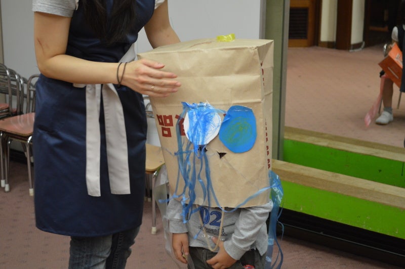 動画付き 節分にぴったり！紙袋で作る鬼のかぶり物チルコレ