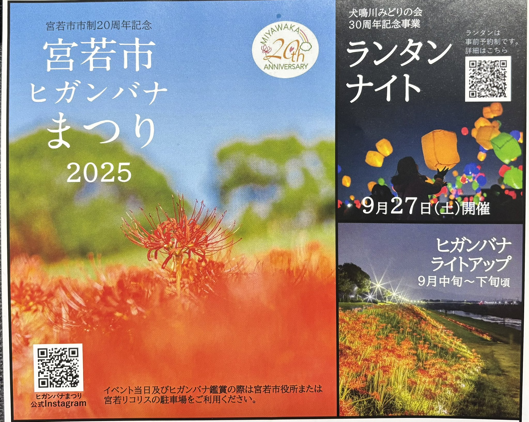 堤防染める赤 秋告げるヒガンバナ 福岡県宮若市・犬鳴川河川公園：朝日新聞