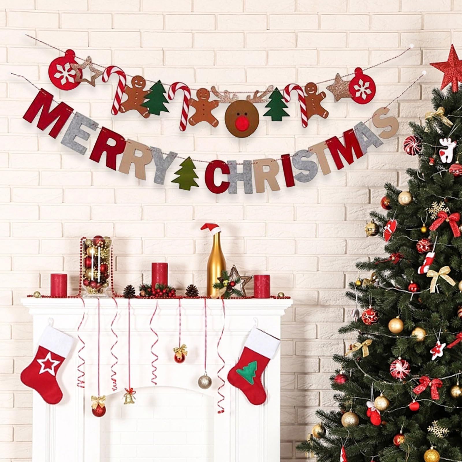 レターバナー クリスマス おしゃれ 木製 名前 オーダー ウッドバナー wood banner ガーランド 壁 飾り MDF オリジナル 送料無料 :Lapis ラピス - 通販 - Yahoo!ショッピング