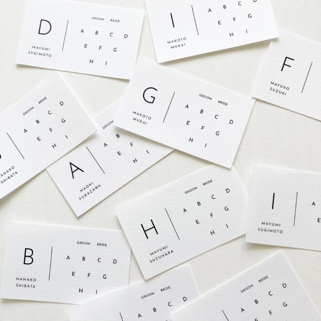 amu様 メニュー表 席札 結婚式 ウェディング メニュー表 リュミエール サムシングブルーメニュ