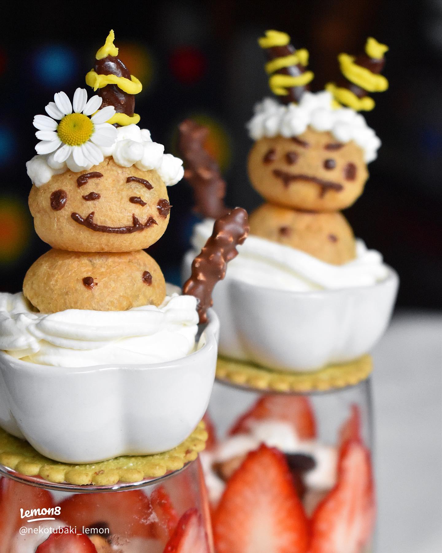 節分に☆鬼柄＆金棒ドーナツ☆＊森崎りよのママレシピ＊