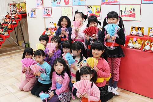 ひな祭り・誕生会三幸保育園
