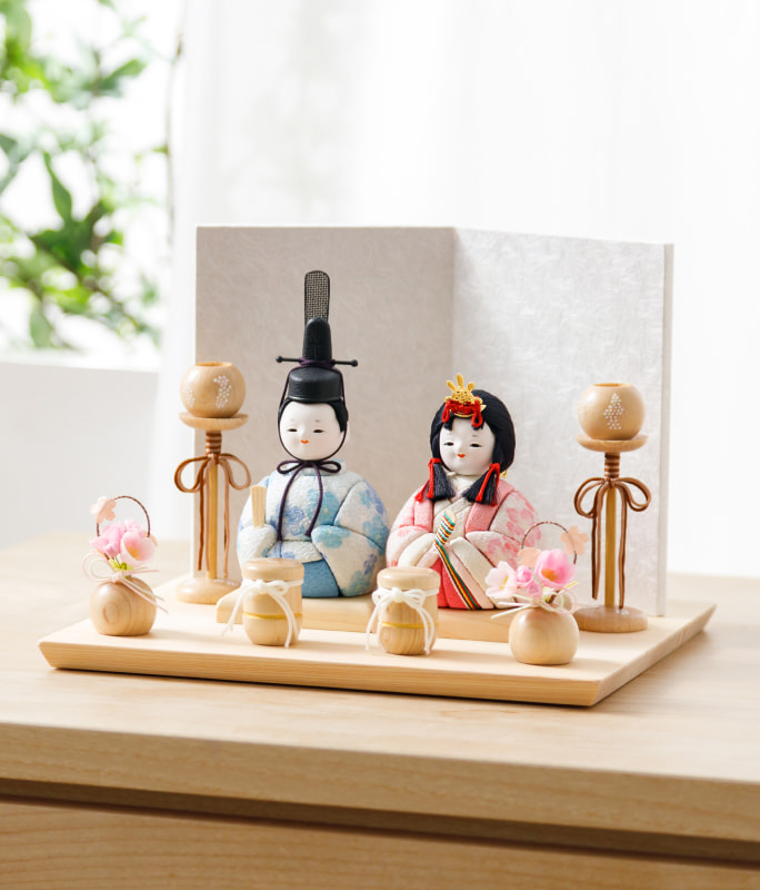 雛人形 三段飾り 収納飾り 「穂乃花雛」 おしゃれ ひな人形 お雛様 お雛さま おひな様 おひなさま