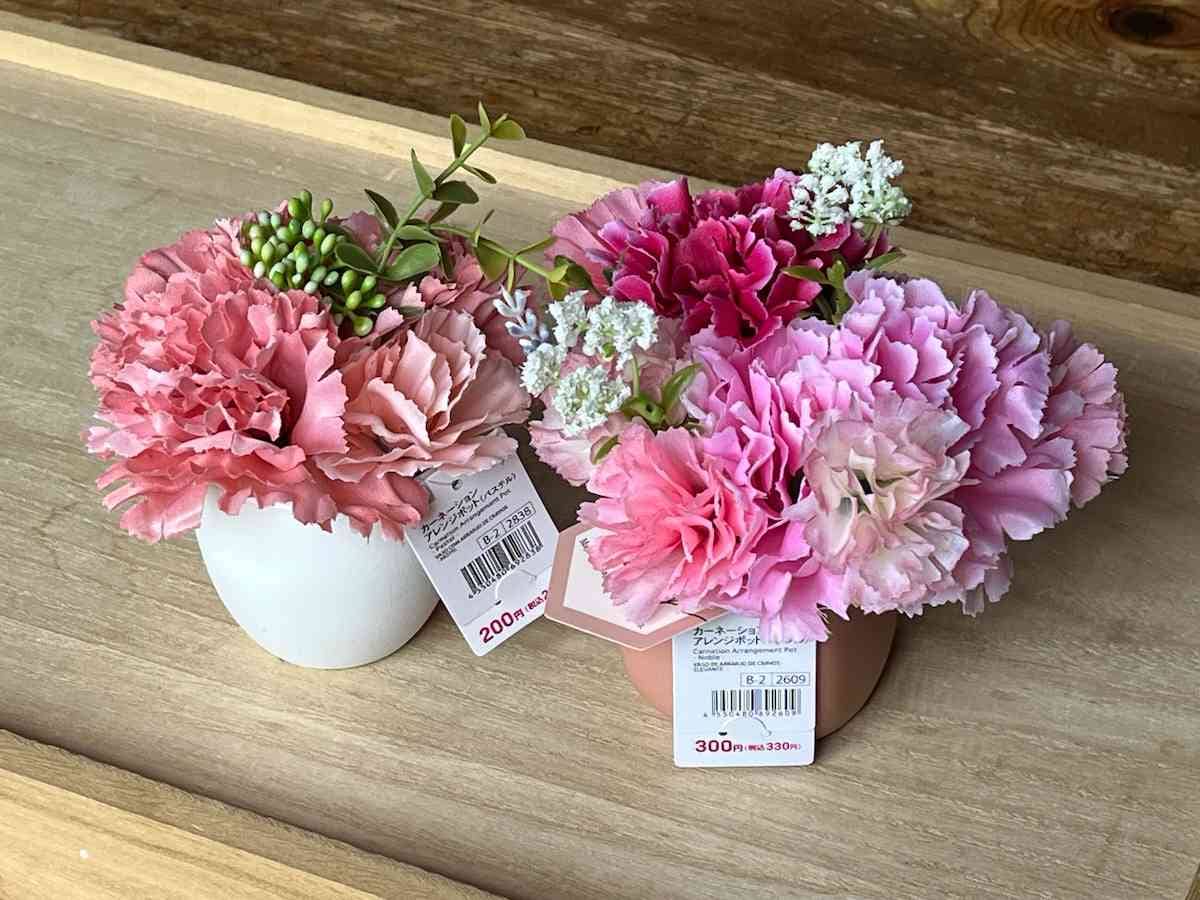 2021 ダイソーに母の日プチプラコスメやカーネーションがいっぱい