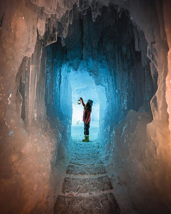 足跡で模様を描いている冬の風物詩 青森田んぼアート 🎨👣 2023年のスノーアートが楽しみです❄️DramaticDecemberTanbo Artrice field artin Aomori Prefecture is a winter tradition,where beautiful patterns in the snow are created by stomping on snow with