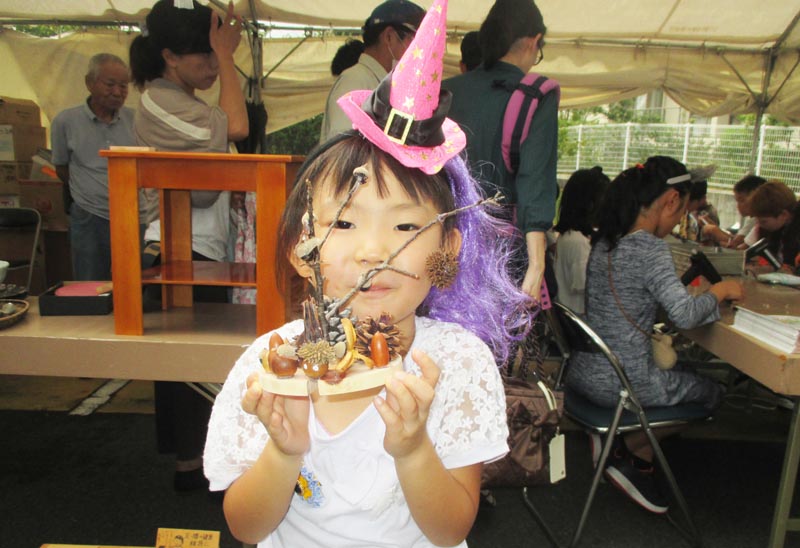 どんぐりアート ハロウィン ハロウィン 2点セット・オブジェ・パンプキン・Halloween