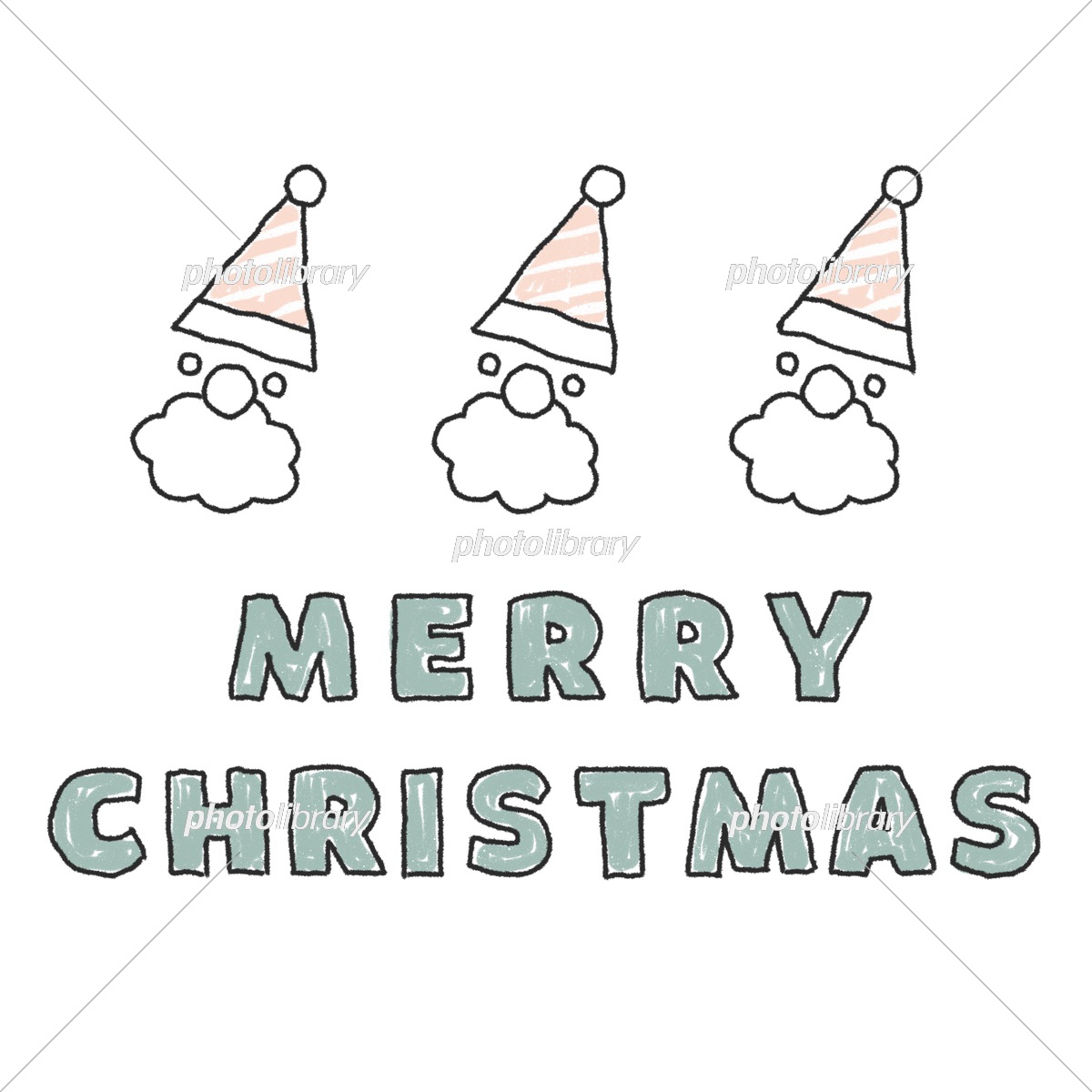 手描きイラスト Merry Christmas