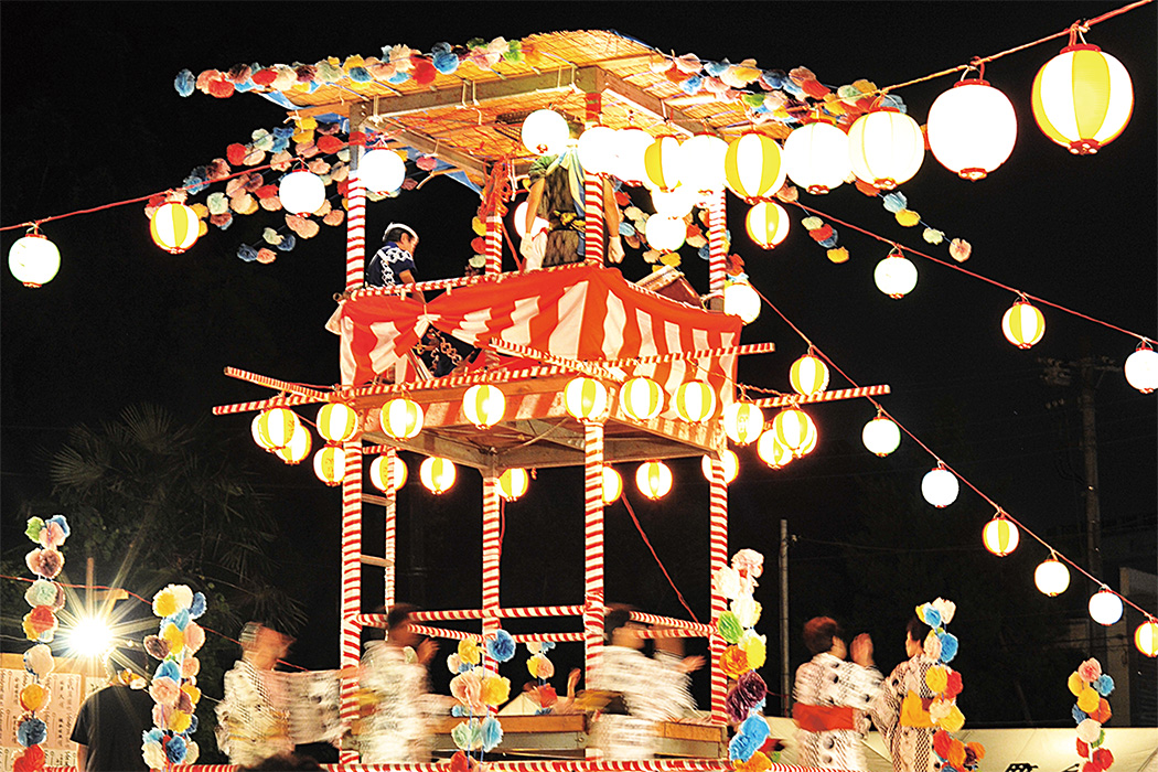 夏祭りのポスターの無料ポスターテンプレート 4886 - デザインAC