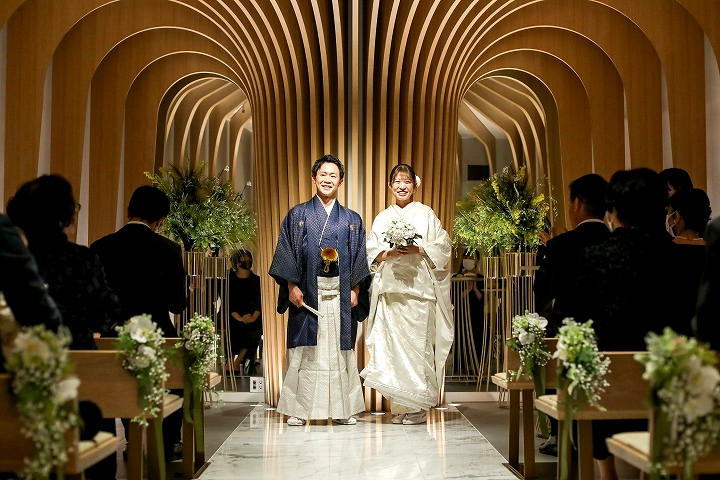 日本人らしく和装にしたので神前式で行われる儀式を一部取り入れた人前式♡美花嫁図鑑farny ファーニー お洒落で可愛い花嫁レポが満載！byプラコレ