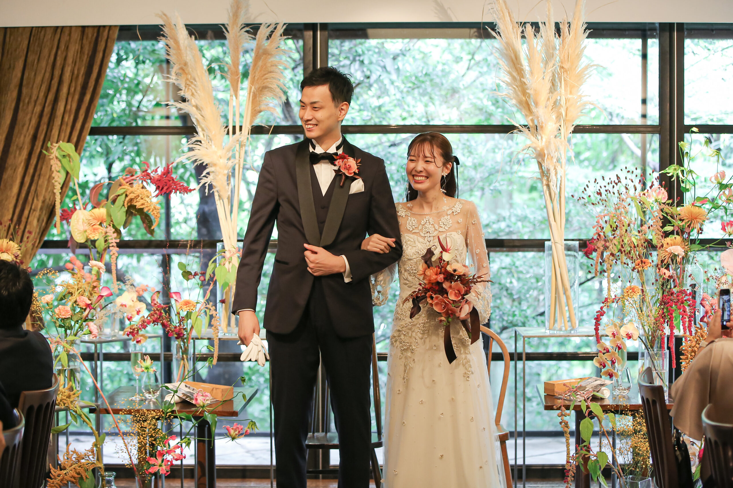 実例あり 秋の結婚式にピッタリな会場装花・テーブルコーディネート集結婚ラジオ結婚スタイルマガジン