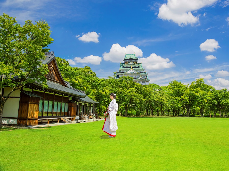 大阪城西の丸庭園 大阪迎賓館で理想の結婚式 ゼクシィ