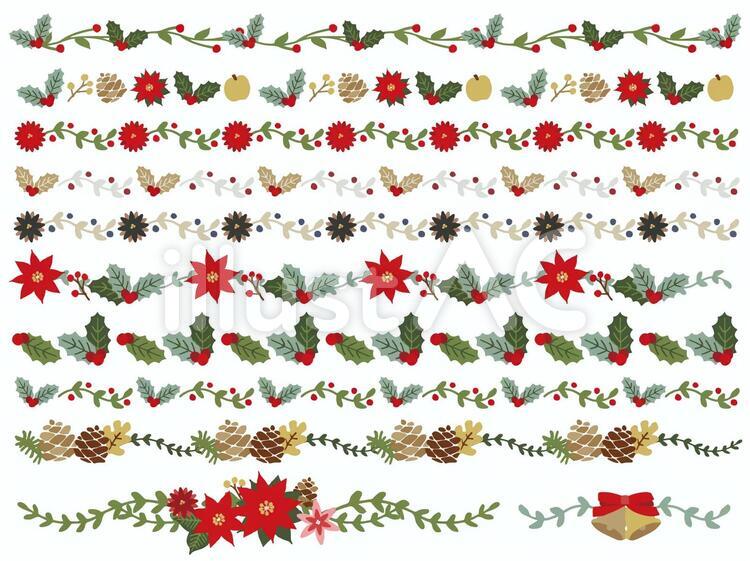 かわいいクリスマスフレーム枠イラスト リンゴパッカーンクリスマス 無料フリー85119素材Good