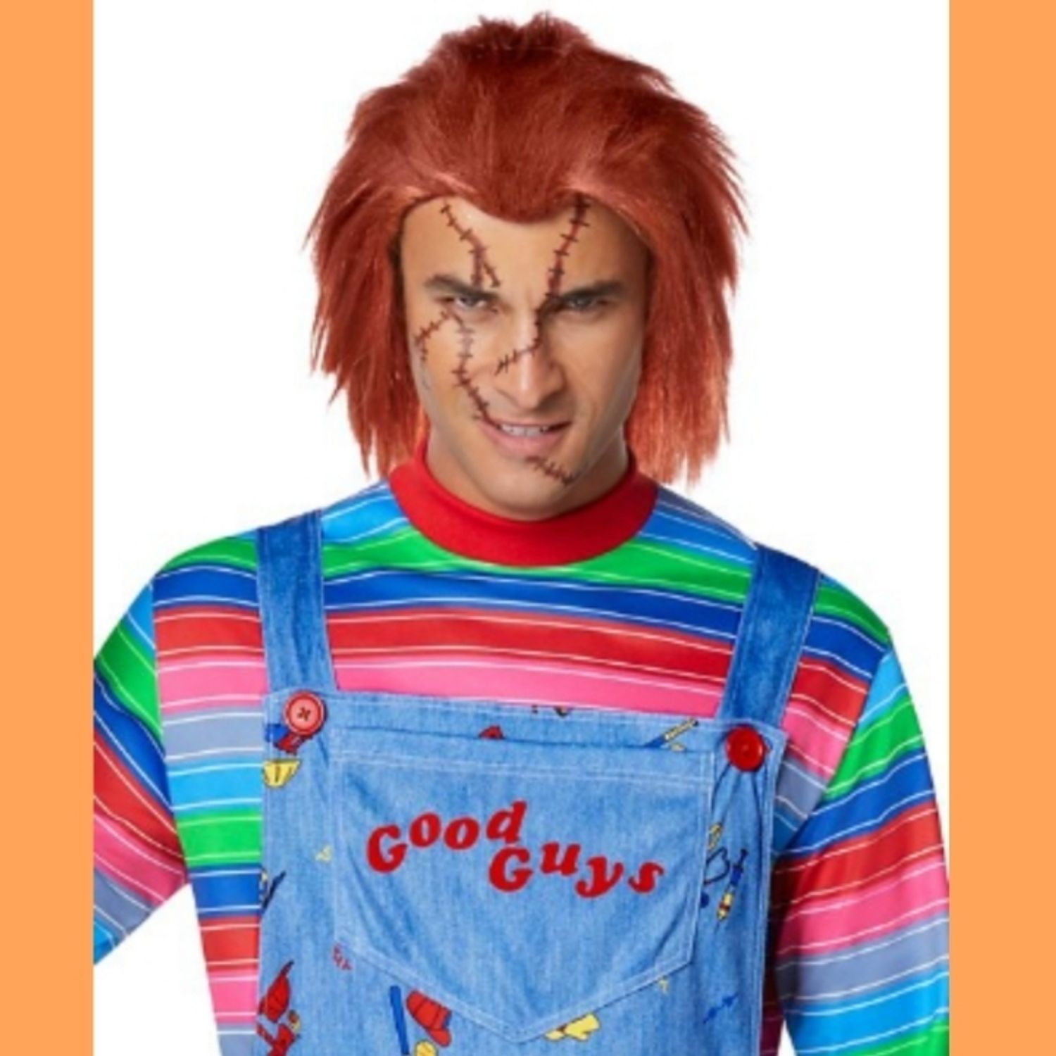 ナ ナチャッキー♡ 去年よりおよふく綺麗に描けた👚チャッキーハロウィンメイクInstagram