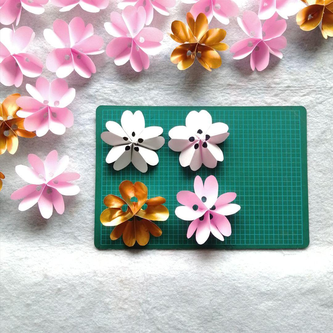 折り紙「桜の花・木」の折り方まとめ４選 - Page 2 of 4 - おりがみの時間