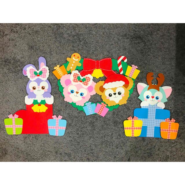 おすすめ クリスマスリース 10枚セット メッセージカード 名札 壁面 製作 - MIMI'S GALLERYminne byGMOペパボ国内最大級のハンドメイド・手作り通販サイト