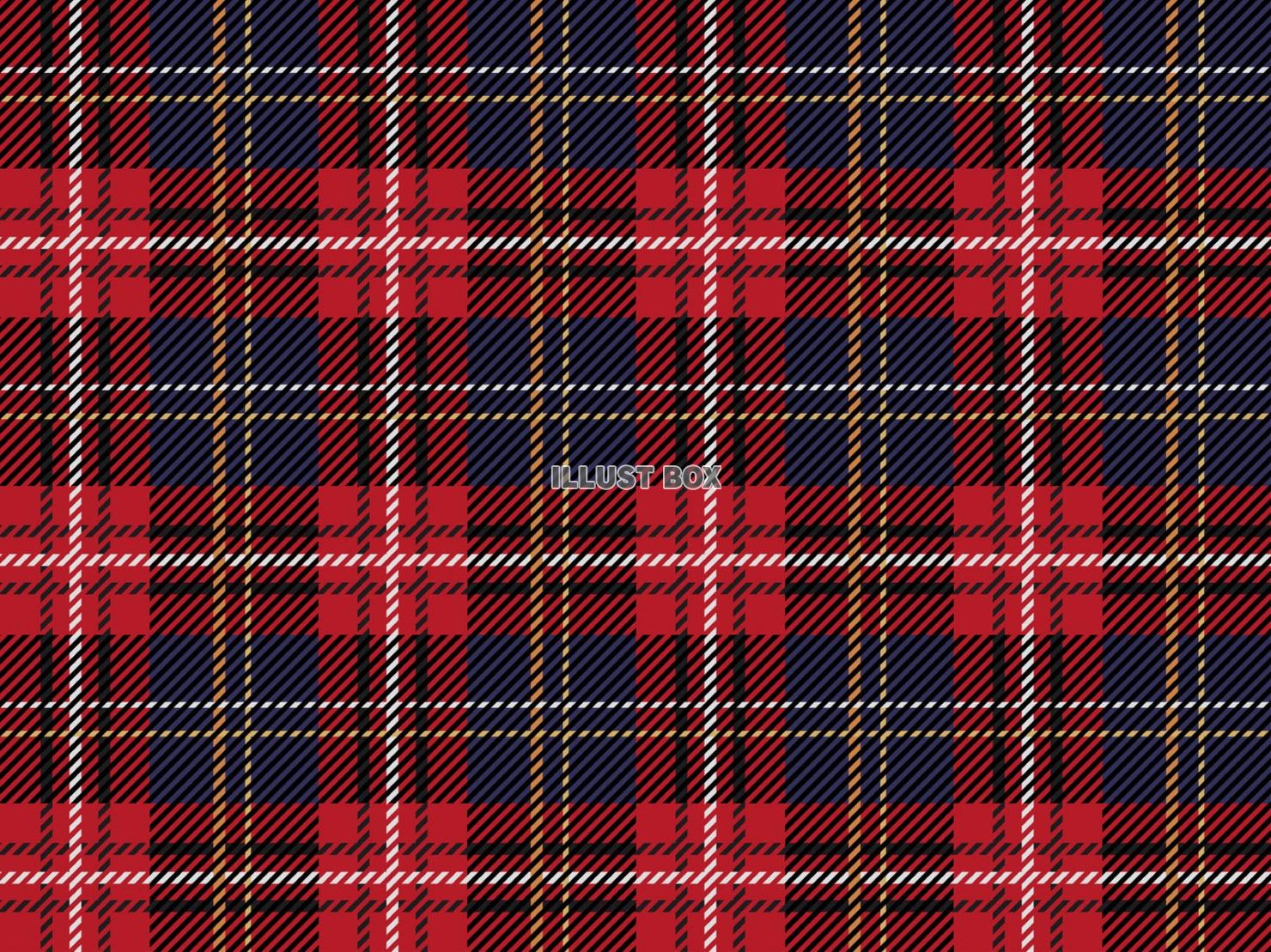 クリスマス飾りのチェック柄フレーム飾り枠イラスト無料イラスト かわいいフリー素材集 フレームぽけっと