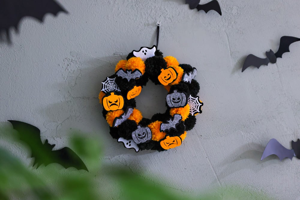 DIY: ハロウィーンのリースの作り方 いろいろInterior Design Box 海外の使えるインテリア術