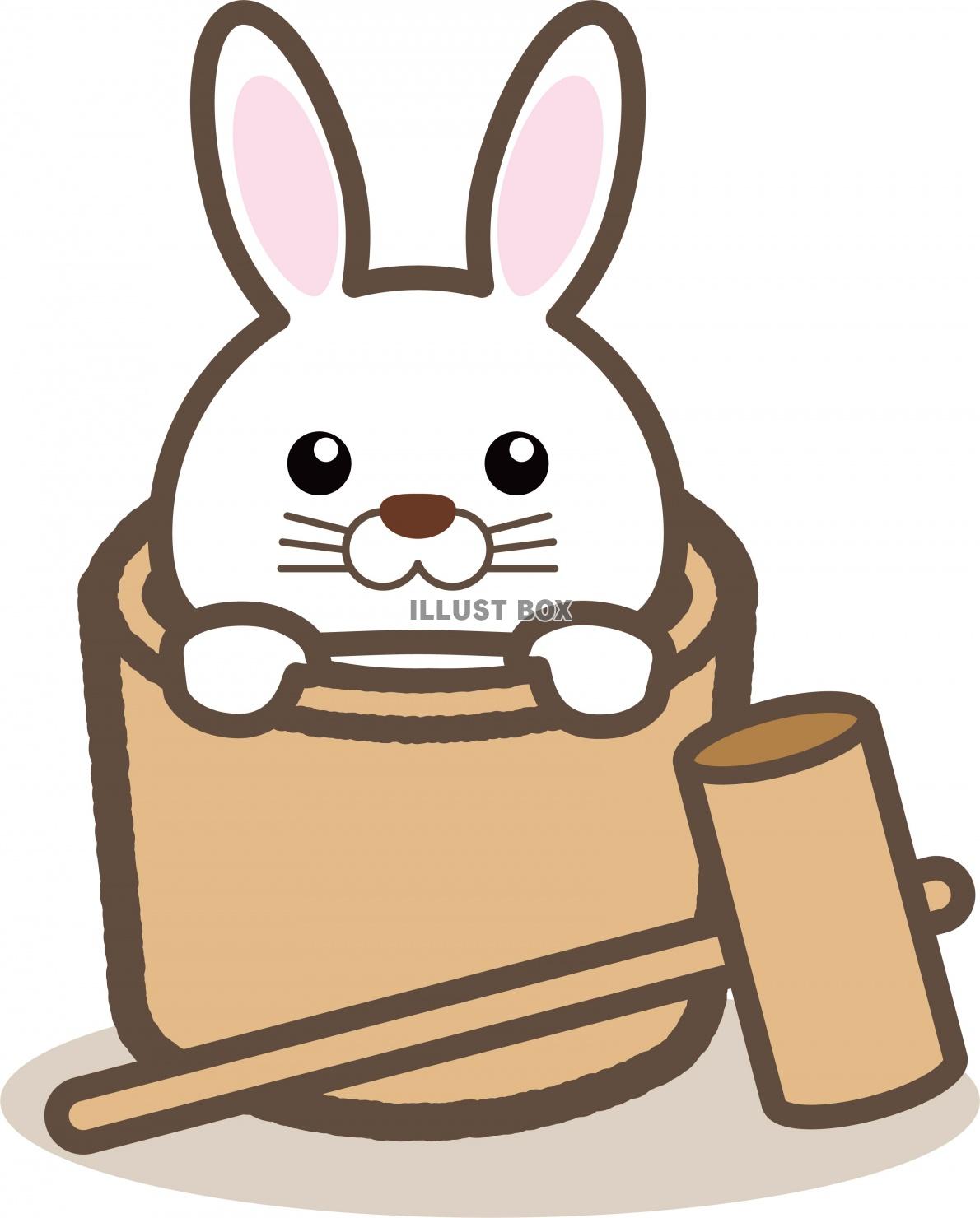 折り紙 お餅がびよーん♪臼 うす と杵 きね の折り方＊How to make Origami rice mortar andpestle. tool for making rice cakes