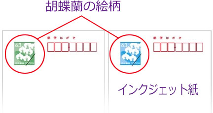 喪中はがきに使えるはがきの種類は胡蝶蘭のデザイン！私製はがきに必要な専用の切手についても解説フタバコ年賀状のお役立ち情報サイト