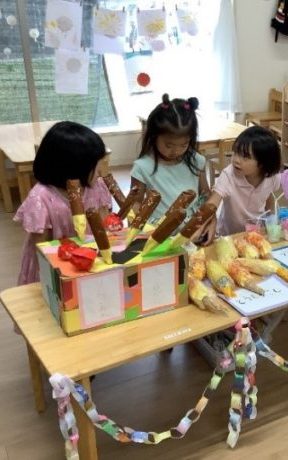 お祭りあそび 幼児クラス- 日の出医療福祉グループ