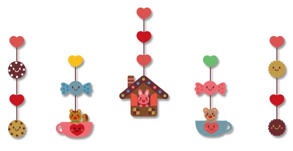 バレンタイン装飾ラブバルーン ンド 16pcs 新品