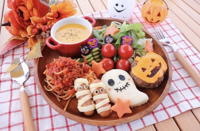ハロウィン2024│我が家の子供向け献立