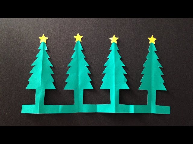 No.1 クリスマスオーナメント切り絵を楽しむ