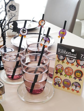 100均のハロウィングッズを使ったテーブルコーディネートがかわいいイチオシichioshi