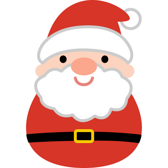 クリスマスのサンタとトナカイの面白ろ可愛いキャラ素材のイラスト素材117084305- PIXTA