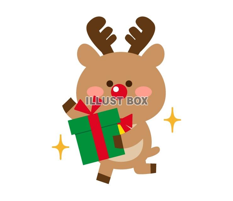 トナカイさんのクリスマスカードポップアップカード pop up cardby Kagisippo