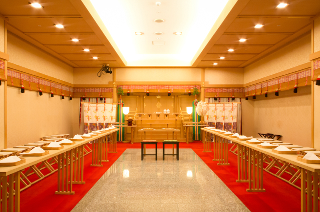 神前式 幸福殿挙式ホテルニューオータニ 東京 ウエディング