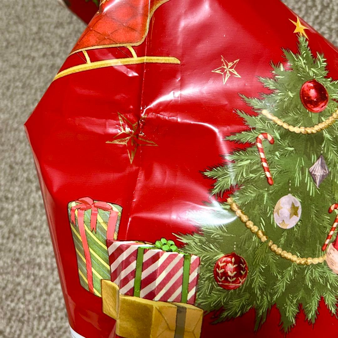 100均ダイソー「クリスマス用ラッピングバッグ・サンタの袋」商品一覧とサイズ