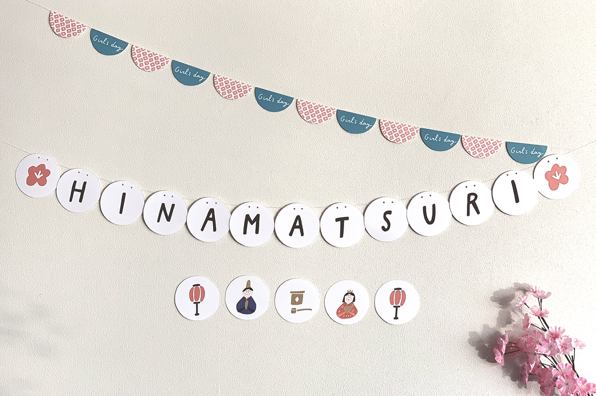 簡単！おりがみでつるし雛☆お雛様ガーランドを作ろう！簡単なハニカムボール、立体三角も作ってみよう