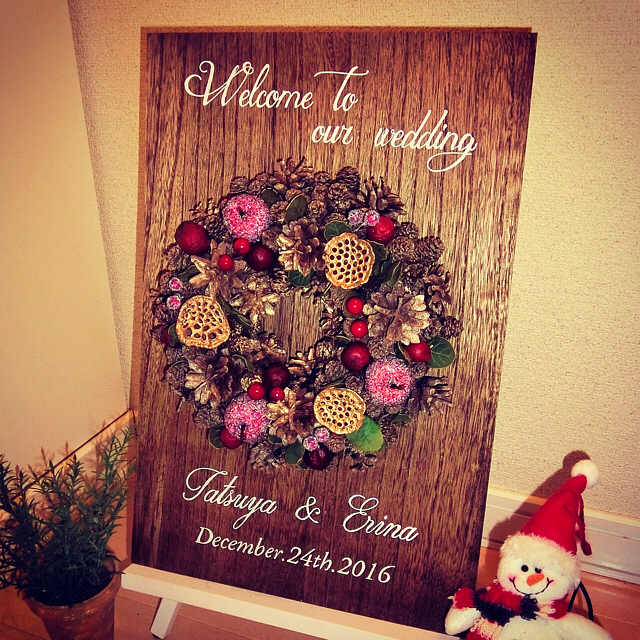 12月挙式の花嫁様に！クリスマスがテーマの結婚式に役立つアイデア結婚式DIYアイディア費用節約