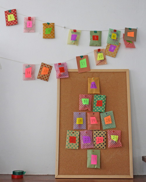 クリスマスが待ち遠しくなるアドベントカレンダーを手づくりしてクリスマス準備を P-note：インクジェットプリンター個人キヤノン