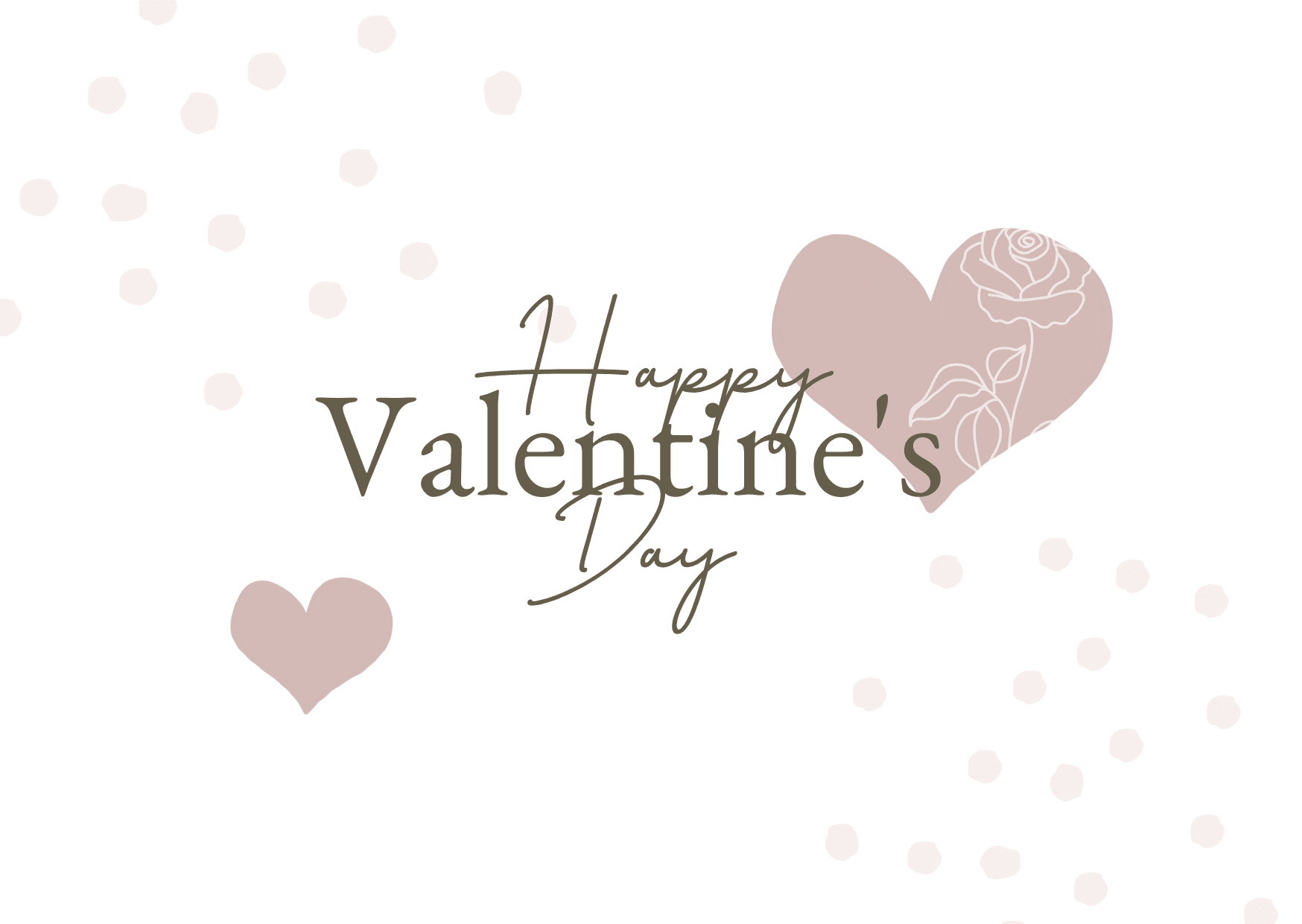 バレンタインカード01「かわいいフレーム・枠」 PDF・JPG・PNG 無料ダウンロードテンプレートNAVI