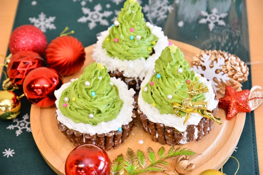 クリスマス・デコレーションケーキ の作り方ルイスイ