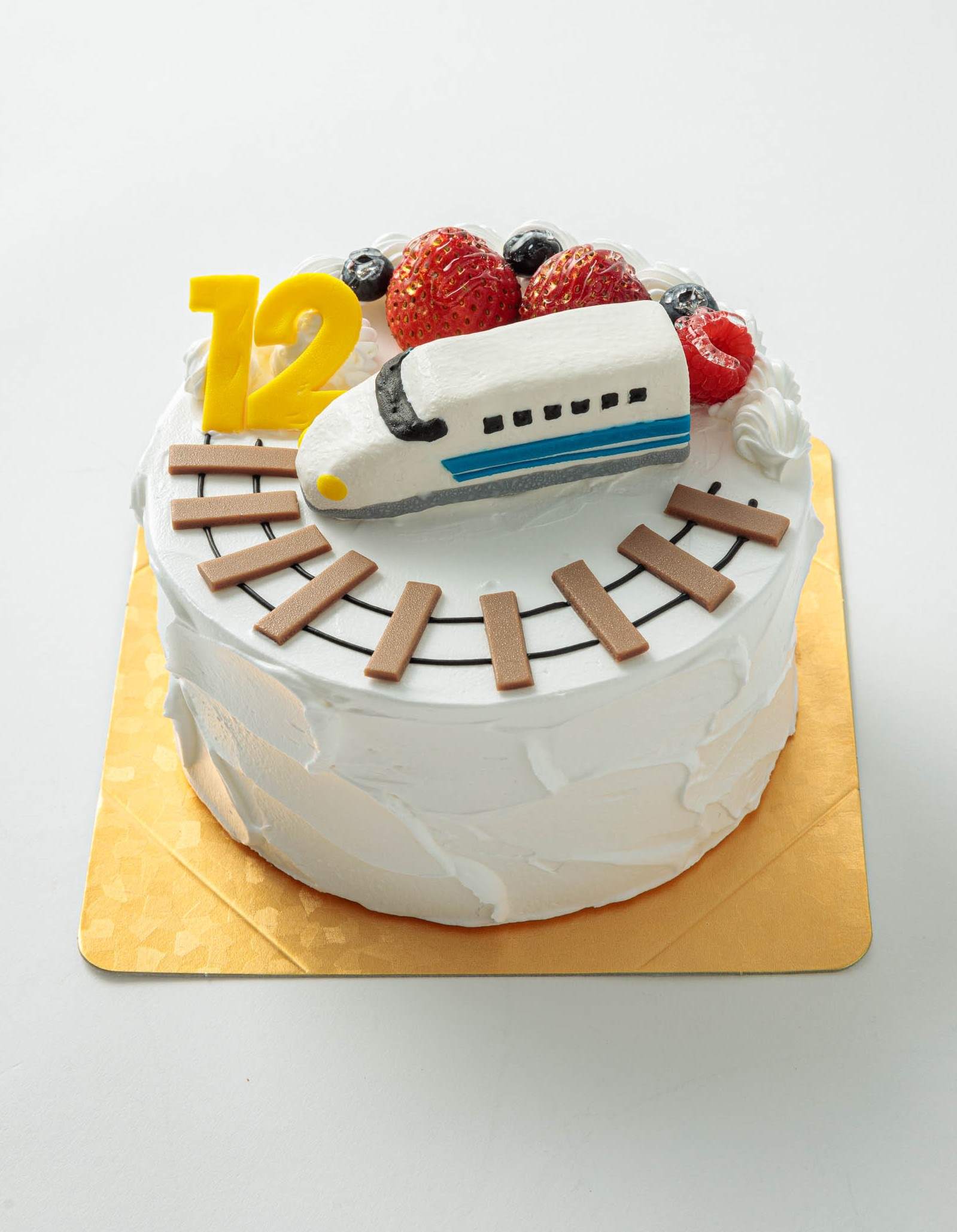 バースデーデコレーション トレインドクターイエロー フィルムバルーン 付き誕生日 男の子 新幹線 Hanamei