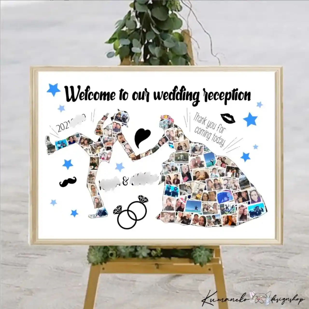 結婚式でゲストを迎えるウェルカムスペース 手作りアイテム紹介「ウェルカムボード」はじめてでも安心年間3000組以上を担当するプロがお伝えする失敗しないウェディングアイテムの作り方