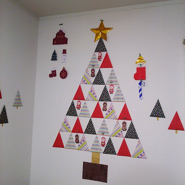 簡単！ぷっくりクリスマスツリーの折り方