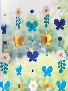 簡単保育 に使える画用紙のお花モチーフ♪春の壁面飾り幼保就活教えてinfo+