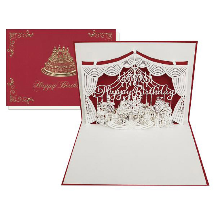 誕生日飛び出すメッセージカード作り方TikTok