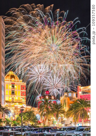 アメリカンビレッジの大花火がバージョンアップ