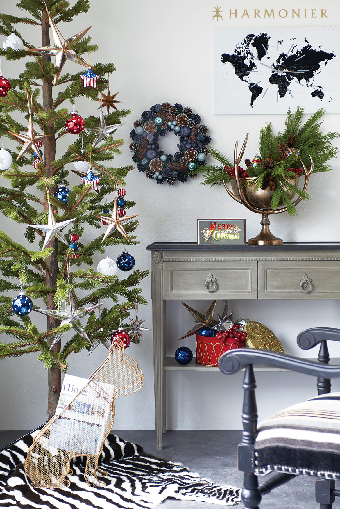 クリスマスツリー 枝ものを使って簡単にLEE