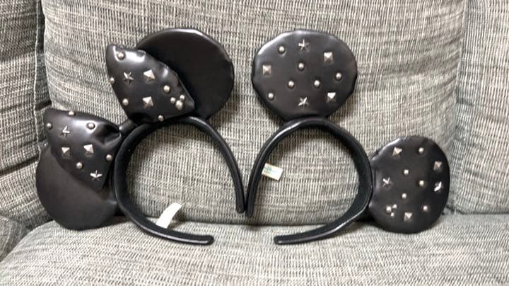 ディズニーカチューシャペアセット1 ミッキー＆ミニー カチューシャ おそろいペア - メルカリ