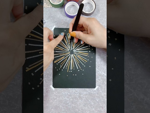 折り紙と透明折り紙で花火飾りハンドメイドの作り方・アイデア暮らしニスタ