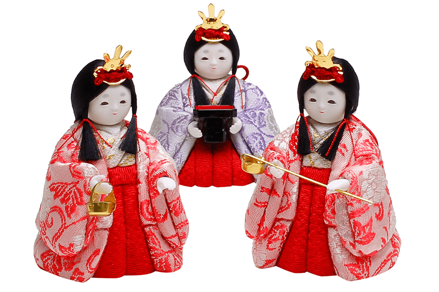 お雛様飾り 考察① 三人官女rose-stitchのブログ