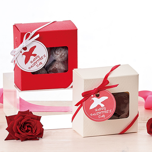 バレンタインギフトのラッピングの種類、包み方のテクニック │ バレンタインギフト