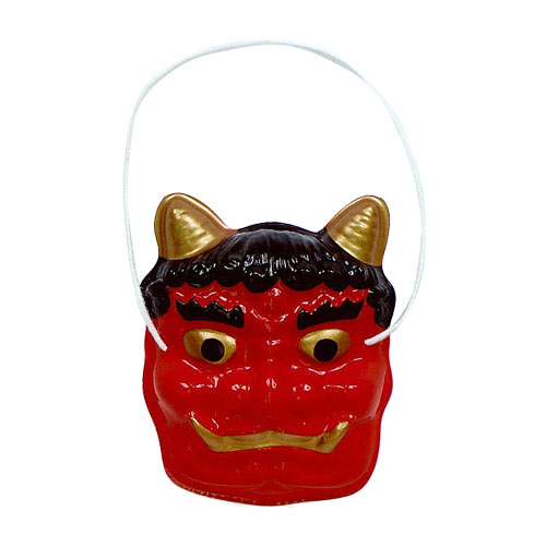 赤鬼のお面の無料イラストイラストセンタ